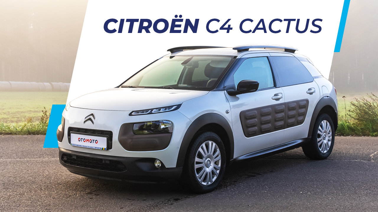 Citroen C4 Cactus - Idealny do miejskiej dungli | Test OTOMOTO TV