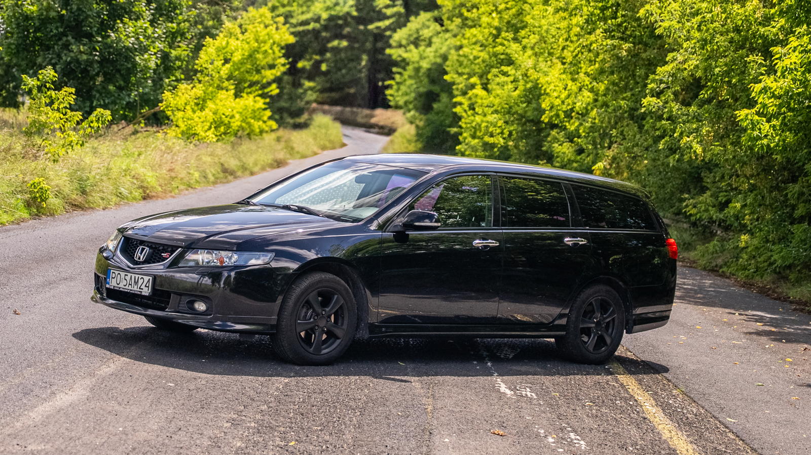 Honda Accord VII Wagon Ebbro 1/43 – Modèle Nighthawk Black Break Station Japon
